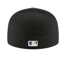 New Era Colorado Rockies 59FIFTY Black on Black Fitted Hat