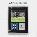 HWC Trading Diego Milito Inter Milan Gifts Printed Signed Autograph Picture for Soccer Fans and Supporters - 16" x 12" Portrait Framed