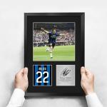 HWC Trading Diego Milito Inter Milan Gifts Printed Signed Autograph Picture for Soccer Fans and Supporters - 16" x 12" Portrait Framed