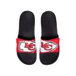 FOCO NFL Kansas City Chiefs Mens CROPPED BIG LOGO SLIDEKANSAS CITY CHIEFS CROPPED BIG LOGO SLIDE - MENS - MEDIUM, Team Color, M