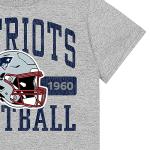 Gerber NFL Toddler Boys' Short Sleeve Tee Shirt, New England Patriots, 2T Team Color