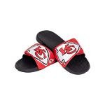 FOCO NFL Kansas City Chiefs Mens CROPPED BIG LOGO SLIDEKANSAS CITY CHIEFS CROPPED BIG LOGO SLIDE - MENS - MEDIUM, Team Color, M