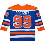 Mitchell and Ness Blue Line Wayne Gretzky Edmonton Oilers 1986 Jersey XL