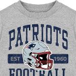 Gerber NFL Toddler Boys' Short Sleeve Tee Shirt, New England Patriots, 2T Team Color