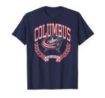 Columbus Blue Jackets Vintage Victory Navy Licensed T-Shirt
