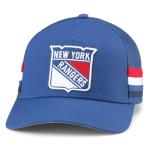 AMERICAN NEEDLE New York Rangers Officially Licensed NHL Hotfoot Adjustable Snapback Baseball Hat, Royal Blue (23018A-NYR-ROY)