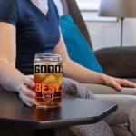 Rico Industries NFL Football Chicago Bears "GOOD. BETTER. BEST." 16-oz Can Shaped Glass