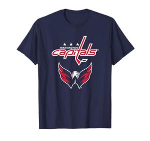 Washington Capitals Power Play Navy Officially Licensed T-Shirt