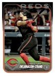 2024 TOPPS #219 CHRISTIAN ENCARNACION-STRA RC CINCINNATI REDS BASEBALL OFFICIAL TRADING CARD OF MLB