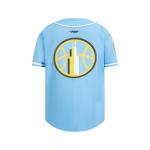 Pro Standard Big Boys WNBA Chicago Sky MESH Button Down MESH TOP University Blue M