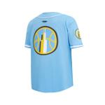 Pro Standard Big Boys WNBA Chicago Sky MESH Button Down MESH TOP University Blue M