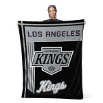 Northwest Officially Licensed Los Angeles Kings NHL Team Throw Blanket 46″×60″ – Licensed Microfiber Throw with Hockey Logos for Fans, Dorms, Game Day Couches & Fan Caves