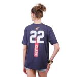 Ultra Game WNBA Official Unisex Super Soft Player T-Shirt, Indiana Fever, Caitlin Clark, Team Color, XX-Large