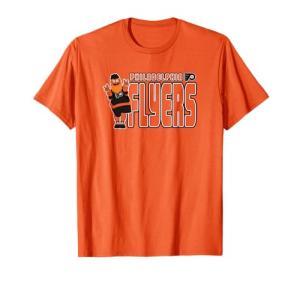 Philadelphia Flyers Mascot Orange NHL Officially Licensed T-Shirt