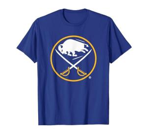 Buffalo Sabres Icon Royal Blue Officially Licensed T-Shirt, Men, Royal Blue, XX-Large