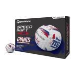 TaylorMade Golf Speed Soft Ink NFL New York Giants Dozen