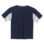 MLB Kids Youth Boys 4-18 Officially Licensed Team Color Primary Logo Baseball Fashion Top V-Neck Jersey - New York Yankees Navy - Small 6/7