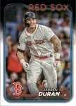 2024 TOPPS #108 JARREN DURAN BOSTON RED SOX BASEBALL OFFICIAL TRADING CARD OF MLB