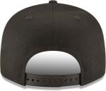 New Era MLB 9FIFTY Black Black Primary Logo Team Adjustable Snapback Hat Cap One Size Fits All (US, Alpha, One Size, Chicago Cubs Black, Chicago Cubs)