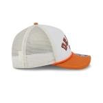 New Era NFL Chrome Arch 9FORTY M-Crown A-Frame Trucker Mesh Adjustable Snapback Hat One Size Fits All - Denver Broncos - Orange