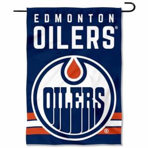 Oilers Double Sided Garden Banner Flag