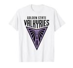 WNBA Golden State Valkyries Logo T-Shirt, Men, White, Large