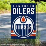 Oilers Double Sided Garden Banner Flag