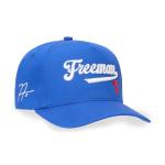 Freddie Freeman Los Angeles Baseball Hat | Officially Licensed MLBPA Adjustable Snapback Cap, Embroidered Performance Curved Brim Hat for Men, Women & Kids Royal Blue