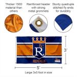 Kansas City Royals Retro Vintage Throwback 3x5 Foot Grommet Banner Flag