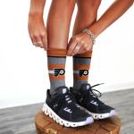 For Bare Feet NHL PHILADELPHIA FLYERS Marble Spotlight Team Colors Large