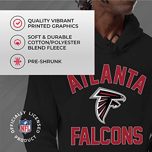 Atlanta Falcons Adult Gameday Hoodie - Black