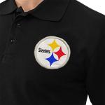 FOCO Pittsburgh Steelers NFL Mens Casual Color Polo - L