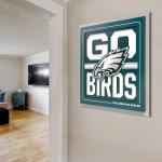 YouTheFan NFL Philadelphia Eagles Slogan Series 3D Wall Art