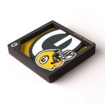 YouTheFan NFL Green Bay Packers 3D Logo Series Magnets