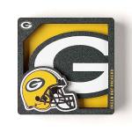 YouTheFan NFL Green Bay Packers 3D Logo Series Magnets