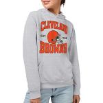 Junk Food Clothing x NFL - Cleveland Browns - Team Helmet - Unisex Adult Pullover Fleece Hoodie for Men and Women - Size Large