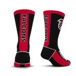 For Bare Feet NFL ATLANTA FALCONS MVP Crew Sock Team Color Youth