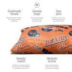 FOCO Chicago Bears NFL Printed Plush Body Pillow