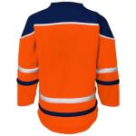 Outerstuff Edmonton Oilers Blank Kids Orange Team Stripe Fashion Jersey (Small/Medium 4-5)