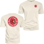 Ottawa Senators NHL Officially Licensed T-Shirt Ringspun Front/Back Ivory Puck, XX-Large