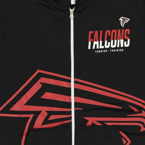 Atlanta Falcons Men's Full Zip Performance Hoodie
