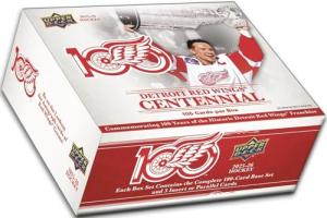 2025-26 Upper Deck Detroit Red Wings Centennial Hockey Box Set