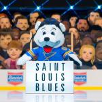 Bleacher Creatures St. Louis Blues Louie 10" Plush Figure(Heritage) - an NHL Mascot for Play or Display