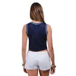 Ultra Game WNBA Official Womens Crop Top Pre-Game Tank Top, Chicago Sky, Team Color, Small
