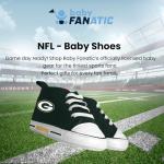 Baby Fanatic Unisex-Baby Pre-Walker High Tops Pittsburgh Steelers - NFL Baby Shoes, Steelers Baby Apparel