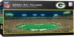 MasterPieces 1000 Piece Sports Jigsaw Puzzle - NFL Green Bay Packers Center View Panoramic - 13"x39"