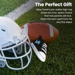 Baby Fanatic Unisex-Baby Pre-Walker High Tops Pittsburgh Steelers - NFL Baby Shoes, Steelers Baby Apparel