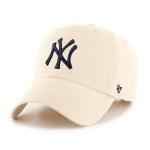 MLB New York Yankees Men's '47 Brand Clean Up Cap, Natural, One-Size