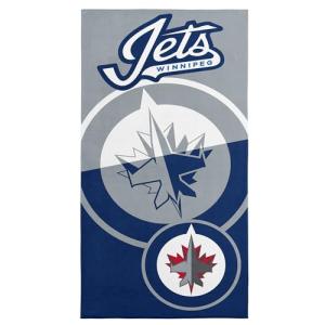 Northwest NHL Winnipeg Jets Microfiber Beach Towel, 30 x 60 Inches – Quick Dry, Sand Resistant, Lightweight, Highly Absorbent, Incisor Design