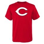 Elly De La Cruz Cincinnati Reds MLB Kids Youth 8-20 Red Official Player Name & Number Jersey T-Shirt (US, Numeric, 18, 20, Regular, Red)